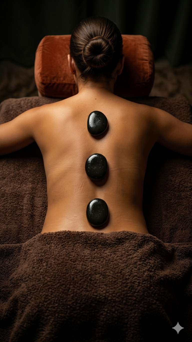 Relaxing spa treatment